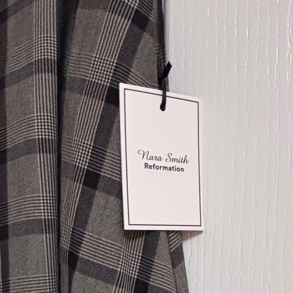 Reformation x Nara First Light Skirt Grey - Size 12 - Picture 5 of 5